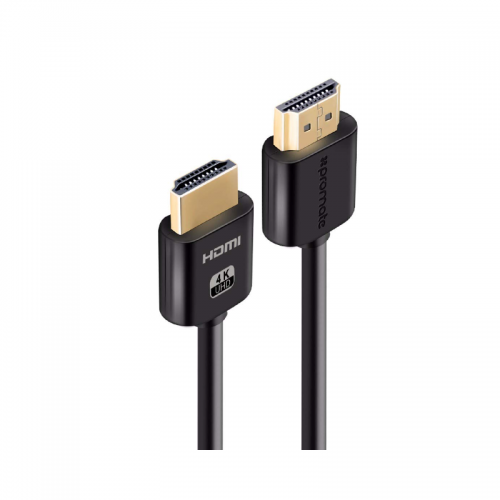Promate ProLink4K2-500 4K HDMI Cable, 5 M - Black